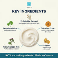 Orellis eczema cream key ingredients